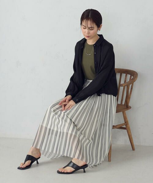 COMME CA ISM / コムサイズム シャツ・ブラウス | コンパクト シア—シャツ | 詳細16