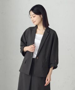 レディース テーラードジャケット（条件：グレー系