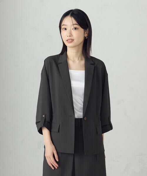 COMME CA ISM / コムサイズム テーラードジャケット | 【セットアップ対応】テーラード シャツジャケット | 詳細5