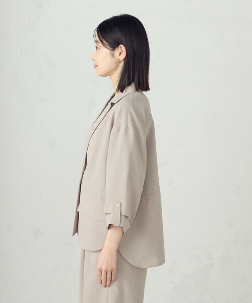 美品 AKRIS カシミヤテーラードジャケット キャメル サイズ40*GD123 modescape_rc-itjl61ubeniw-uyva