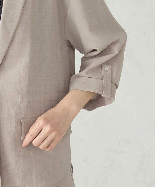 COMME CA ISM / コムサイズム テーラードジャケット | 【セットアップ対応】テーラード シャツジャケット | 詳細18