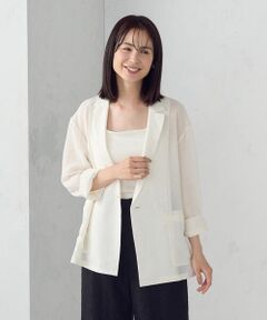 COMME CA ISM / コムサイズム テーラードジャケット | シア—ジャケット