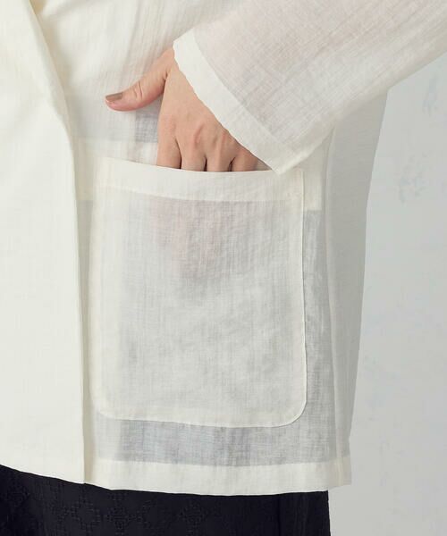 COMME CA ISM / コムサイズム テーラードジャケット | シア—ジャケット | 詳細13