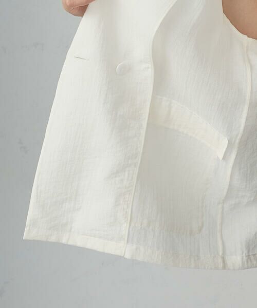 COMME CA ISM / コムサイズム テーラードジャケット | シア—ジャケット | 詳細14