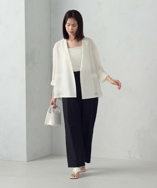 COMME CA ISM / コムサイズム テーラードジャケット | シア—ジャケット | 詳細2