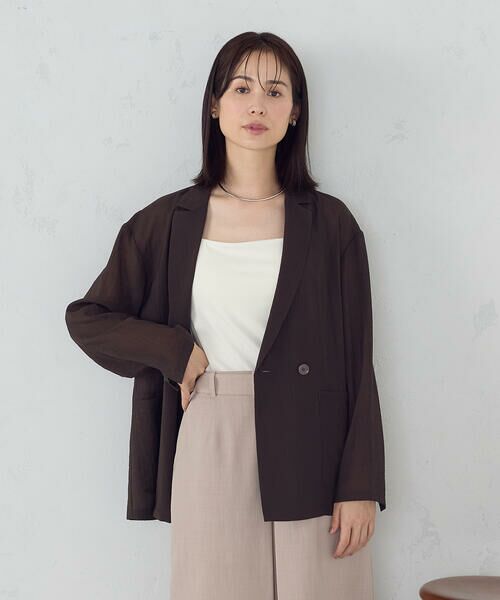 COMME CA ISM / コムサイズム テーラードジャケット | シア—ジャケット | 詳細26