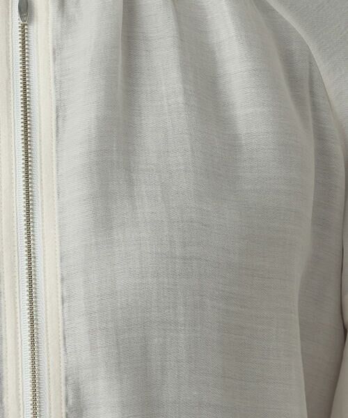 COMME CA ISM / コムサイズム ブルゾン | バルーンスリーブ　シア—ブルゾン | 詳細13
