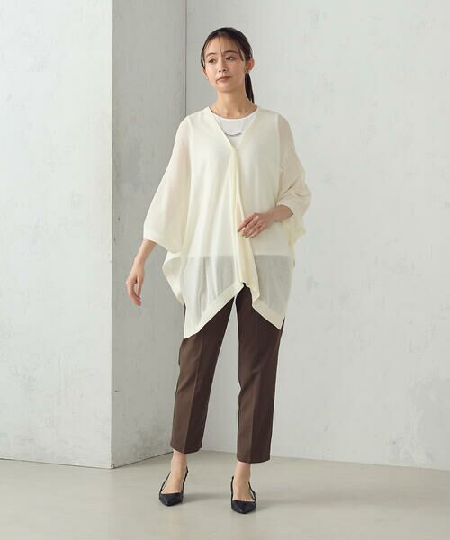 COMME CA ISM / コムサイズム ニット・セーター | 【セットアイテム】マルチウェイポンチョニット+タンクトップ | 詳細4