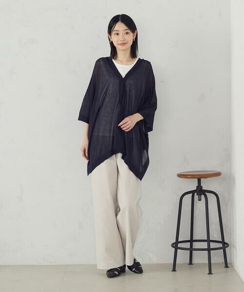 COMME CA ISM / コムサイズム ニット・セーター | 【セットアイテム】マルチウェイポンチョニット+タンクトップ | 詳細10