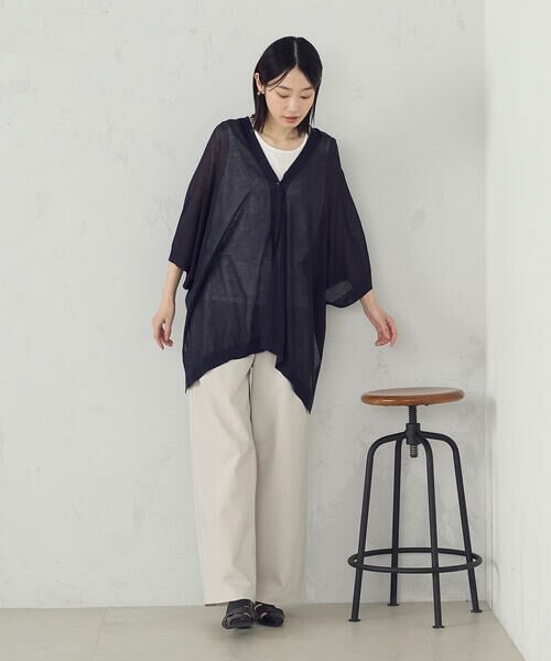 COMME CA ISM / コムサイズム ニット・セーター | 【セットアイテム】マルチウェイポンチョニット+タンクトップ | 詳細9