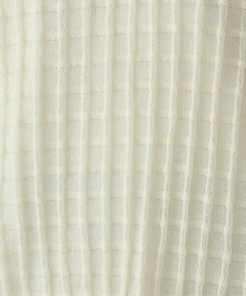 COMME CA ISM / コムサイズム ニット・セーター | 【セットアイテム】チェック柄ニットT+タンクトップ | 詳細3