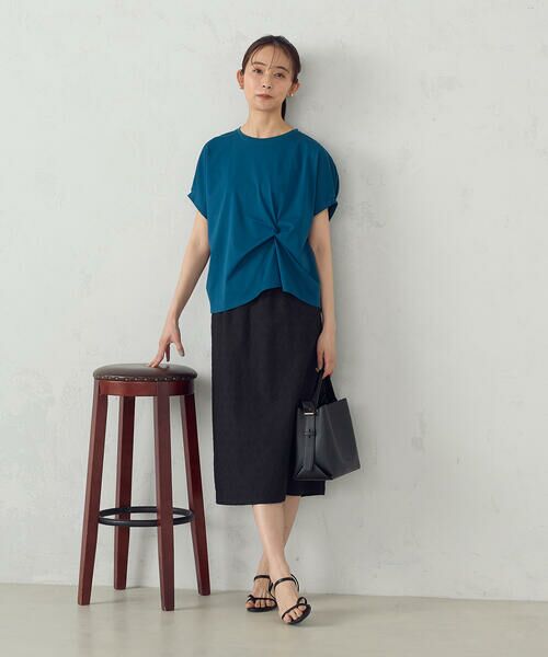 COMME CA ISM / コムサイズム ロング・マキシ丈スカート | エンブロイダリーレース　ナロースカート | 詳細2