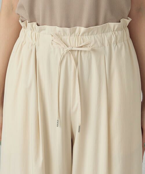 COMME CA ISM / コムサイズム その他パンツ | レーヨンナイロンヴィンテージ レース使いイージーパンツ | 詳細9