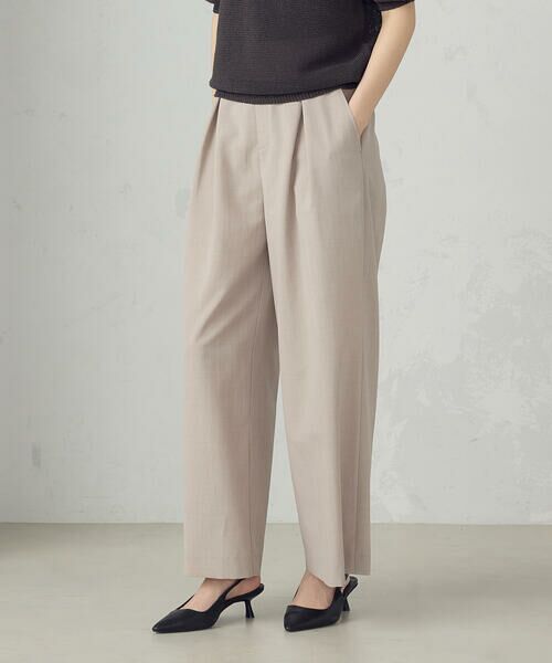 COMME CA ISM / コムサイズム その他パンツ | 【セットアップ対応】クロスタックワイドパンツ | 詳細19