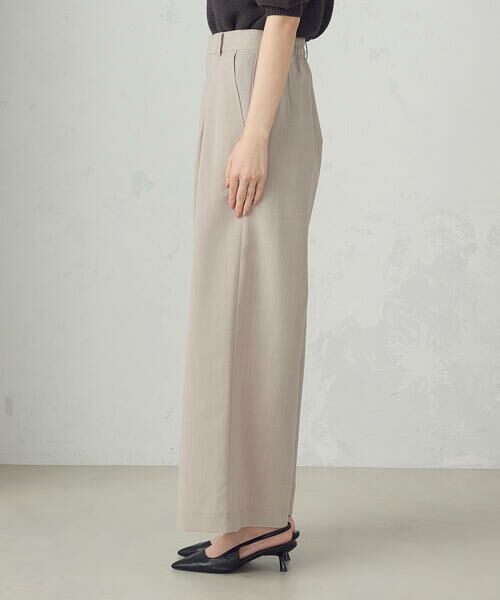 COMME CA ISM / コムサイズム その他パンツ | 【セットアップ対応】クロスタックワイドパンツ | 詳細21