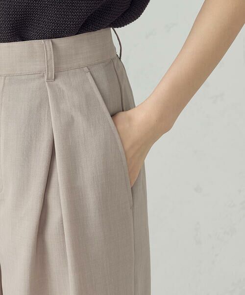 COMME CA ISM / コムサイズム その他パンツ | 【セットアップ対応】クロスタックワイドパンツ | 詳細24