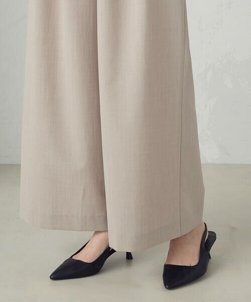 COMME CA ISM / コムサイズム その他パンツ | 【セットアップ対応】クロスタックワイドパンツ | 詳細25