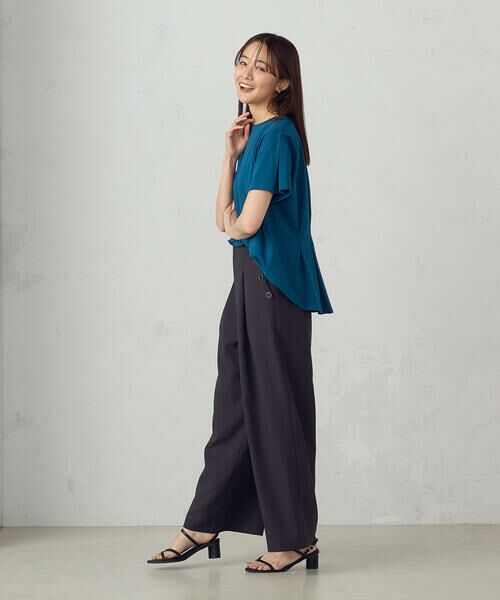 COMME CA ISM / コムサイズム その他パンツ | 麻調マリンパンツ | 詳細1