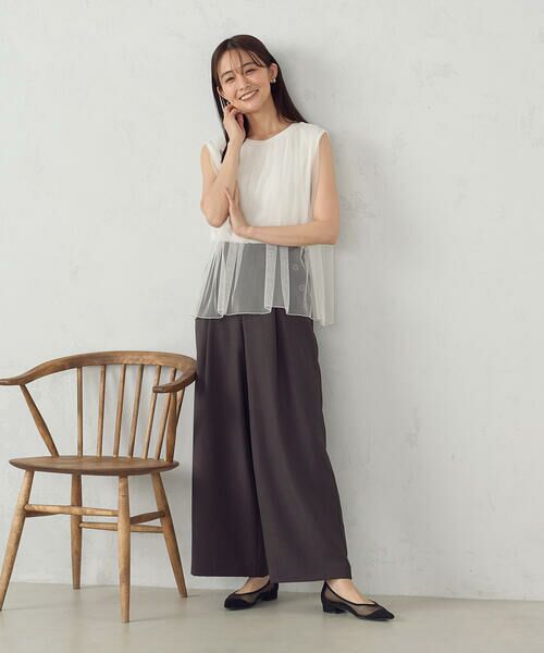 COMME CA ISM / コムサイズム その他パンツ | 麻調マリンパンツ | 詳細19