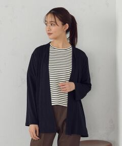 COMME CA ISM / コムサイズム カーディガン・ボレロ | 【接触冷感・ＵＶカット】夏定番の着流しカーディガン