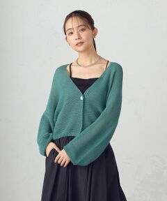 COMME CA ISM / コムサイズム カーディガン・ボレロ | MADE IN JAPAN 和紙カーディガン