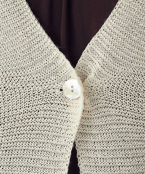 COMME CA ISM / コムサイズム カーディガン・ボレロ | MADE IN JAPAN 和紙カーディガン | 詳細10