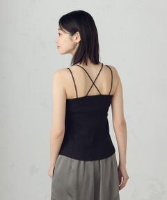 COMME CA ISM / コムサイズム キャミソール・チューブトップ | カップ付きダブルストラップ　キャミソール
