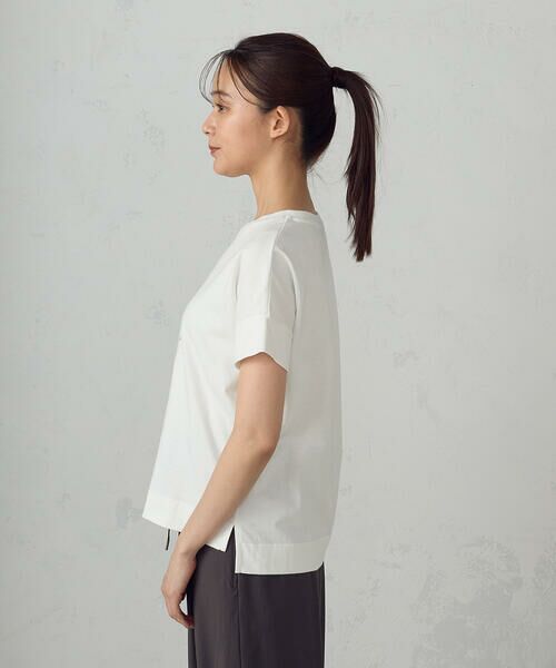 COMME CA ISM / コムサイズム カットソー | ロゴプリントTシャツ | 詳細6