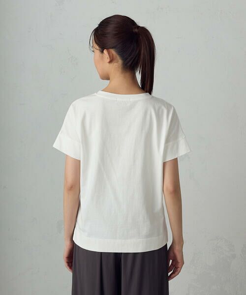 COMME CA ISM / コムサイズム カットソー | ロゴプリントTシャツ | 詳細7