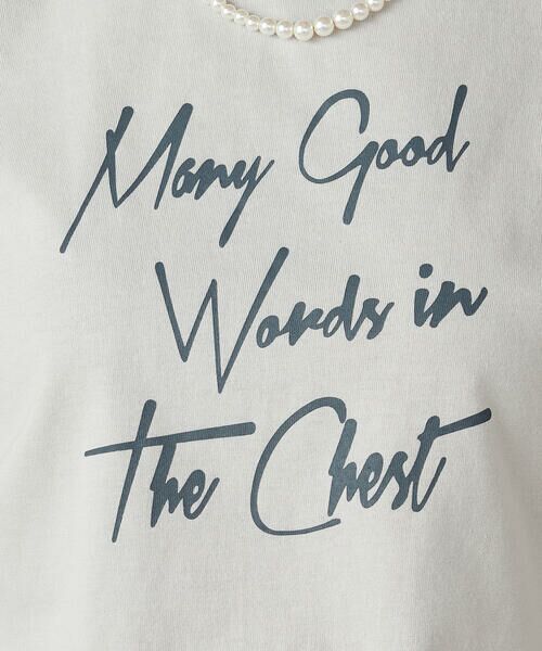 COMME CA ISM / コムサイズム カットソー | ロゴプリントTシャツ | 詳細18