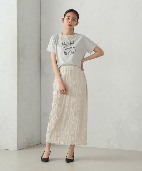 COMME CA ISM / コムサイズム カットソー | ロゴプリントTシャツ | 詳細12