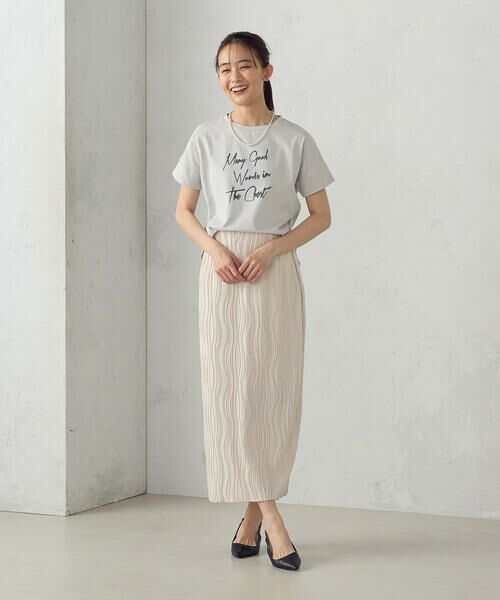 COMME CA ISM / コムサイズム カットソー | ロゴプリントTシャツ | 詳細13