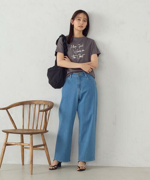 COMME CA ISM / コムサイズム カットソー | ロゴプリントTシャツ | 詳細19