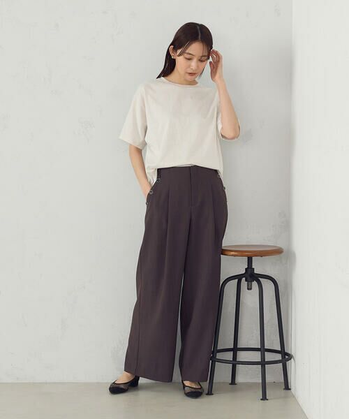 COMME CA ISM / コムサイズム カットソー | 日本の色 Ｔシャツ "夜明けの海” | 詳細1