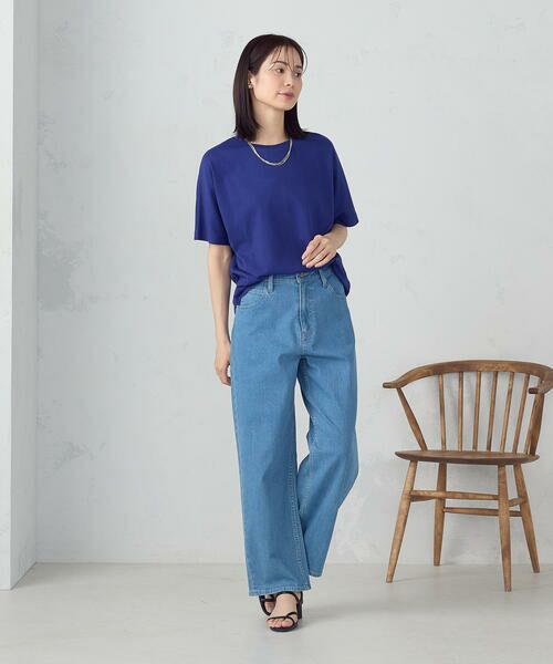 COMME CA ISM / コムサイズム カットソー | 日本の色 Ｔシャツ "夜明けの海” | 詳細8