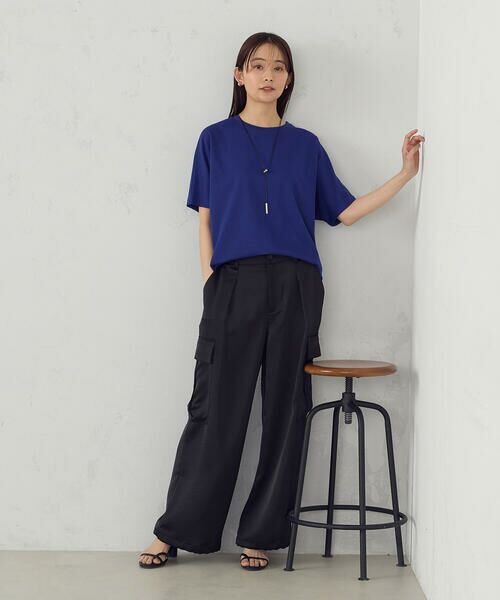 COMME CA ISM / コムサイズム カットソー | 日本の色 Ｔシャツ "夜明けの海” | 詳細12