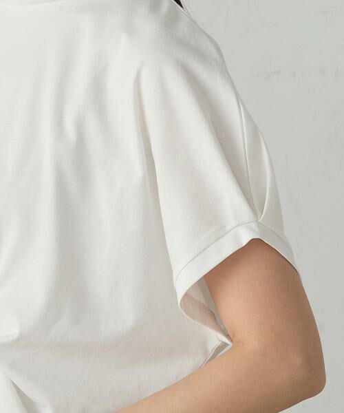 COMME CA ISM / コムサイズム カットソー | 【接触冷感】ツイストタックＴシャツ　 | 詳細8