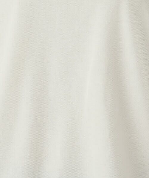 COMME CA ISM / コムサイズム カットソー | チュールレイヤード ドロストTシャツ | 詳細4