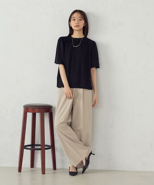 COMME CA ISM / コムサイズム シャツ・ブラウス | 前後２ＷＡＹ　ギャザーブラウス　 | 詳細6