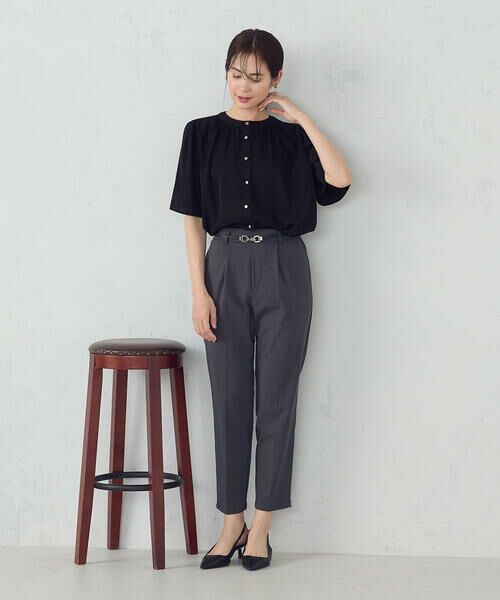 COMME CA ISM / コムサイズム シャツ・ブラウス | 前後２ＷＡＹ　ギャザーブラウス　 | 詳細2