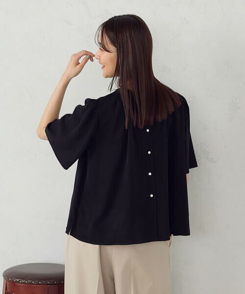 COMME CA ISM / コムサイズム シャツ・ブラウス | 前後２ＷＡＹ　ギャザーブラウス　 | 詳細7