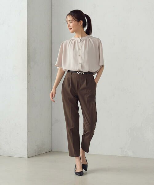 COMME CA ISM / コムサイズム シャツ・ブラウス | 前後２ＷＡＹ　ギャザーブラウス　 | 詳細26