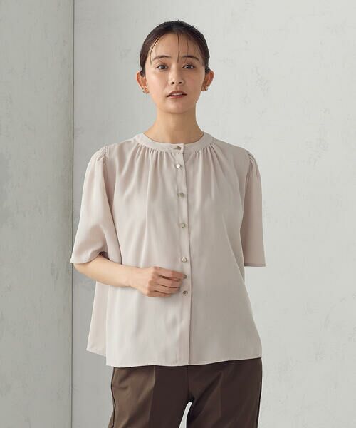 COMME CA ISM / コムサイズム シャツ・ブラウス | 前後２ＷＡＹ　ギャザーブラウス　 | 詳細27