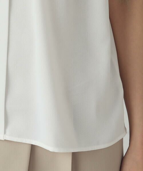 COMME CA ISM / コムサイズム シャツ・ブラウス | ノースリーブタックブラウス | 詳細11