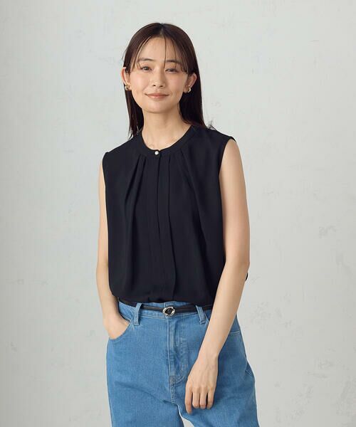 まとめ売り♡ セール】 ノースリーブタックブラウス （シャツ・ブラウス