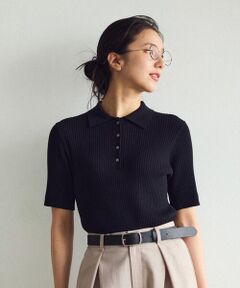 COMME CA ISM / コムサイズム ニット・セーター | 【ウォッシャブル】ポロニット