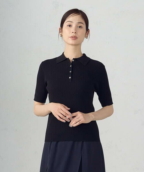 COMME CA ISM / コムサイズム ニット・セーター | 【ウォッシャブル】ポロニット | 詳細3