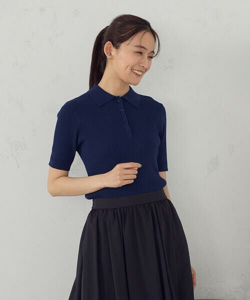 COMME CA ISM / コムサイズム ニット・セーター | 【ウォッシャブル】ポロニット | 詳細11