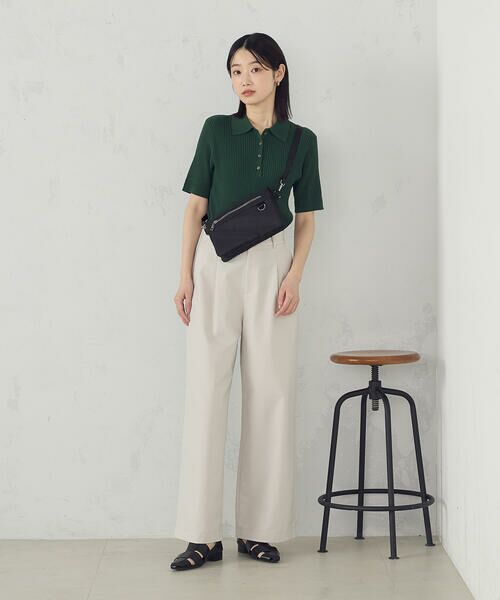 COMME CA ISM / コムサイズム ニット・セーター | 【ウォッシャブル】ポロニット | 詳細13