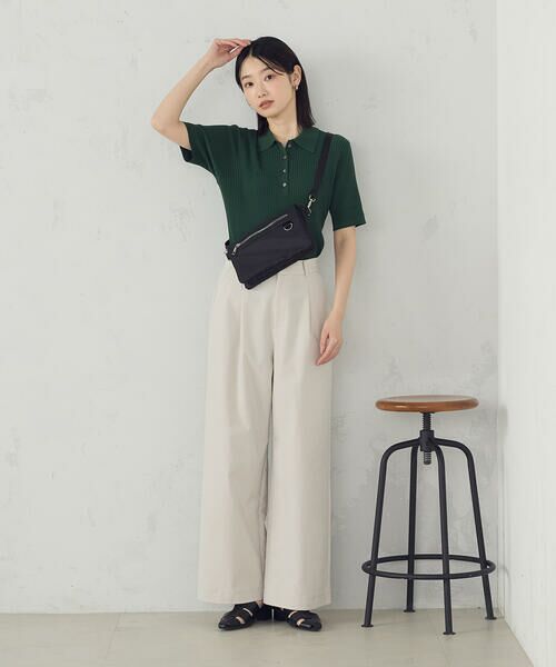 COMME CA ISM / コムサイズム ニット・セーター | 【ウォッシャブル】ポロニット | 詳細14